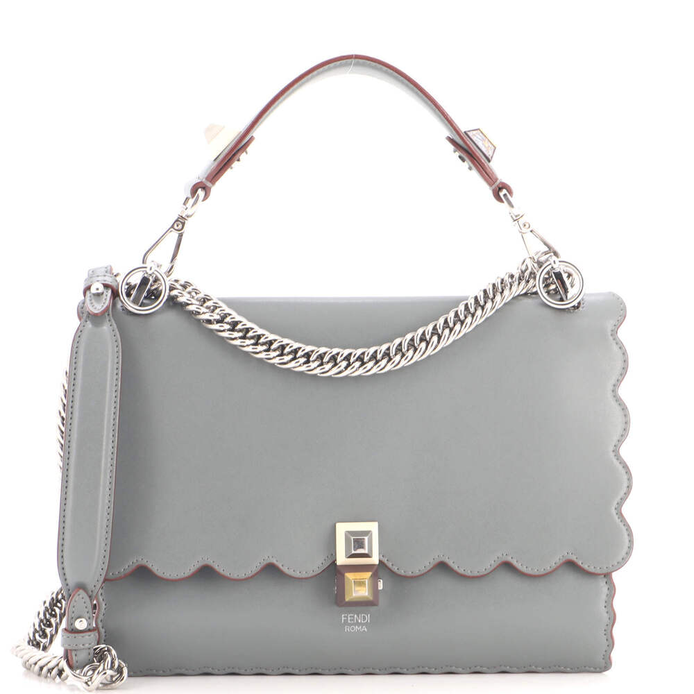 Fendi Medium Kan I Bag Leather